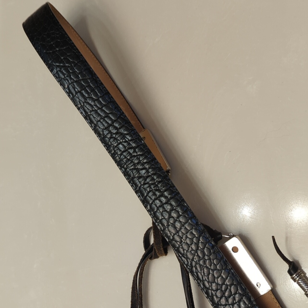 Brighton Croc-Embossed Belt - Picture 4 of 7